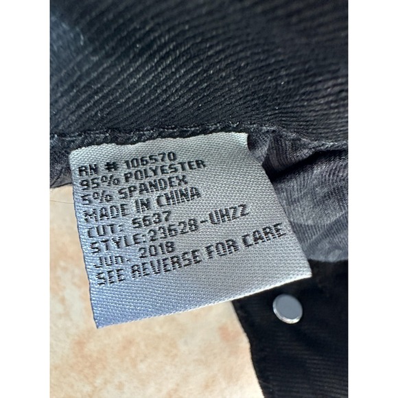 Tractr Black button‎ fly Women's Jeans size: 14 - Picture 7 of 9